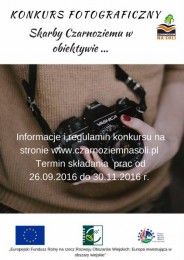 LGD Czarnoziem na Soli - Konkurs fotograficzny „Skarby Czarnoziemu w obiektywie…”