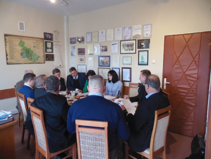 LGD Czarnoziem na Soli - Spotkanie z włodarzami gmin 