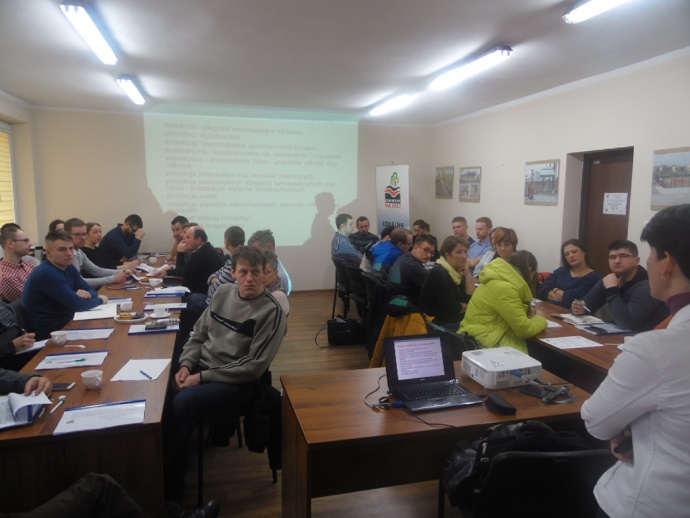 LGD Czarnoziem na Soli - Szkolenie dla beneficjentów - podejmowanie działalności gospodarczej 