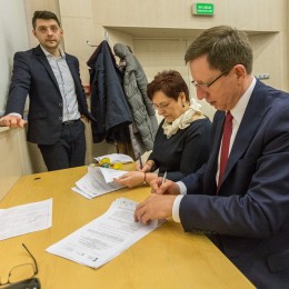 LGD Czarnoziem na Soli - Przedsięwzięcie 2.1.2 Rewitalizacja wsi na obszarze LSR do 2023 r.- podpisanie umowy 