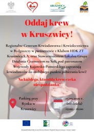 LGD Czarnoziem na Soli - Kolejna akcja krwiodawstwa w Kruszwicy!