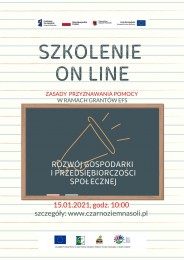 LGD Czarnoziem na Soli - Szkolenie dla potencjalnych grantobiorców - rozwój gospodarki i przedsiębiorczości społecznej!