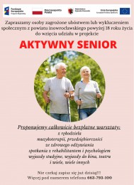 LGD Czarnoziem na Soli - Projekt "Aktywny senior"