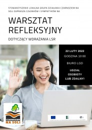 LGD Czarnoziem na Soli - Zaproszenie na Warsztat Refleksyjny