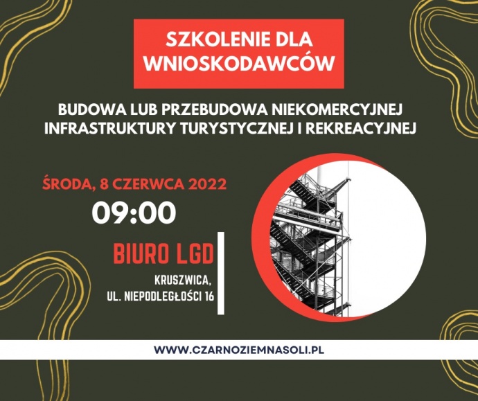 LGD Czarnoziem na Soli - Szkolenie dla wnioskodawców - Infrastruktura