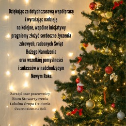 LGD Czarnoziem na Soli - Wesołych Świąt Bożego Narodzenia! 
