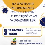Zapraszamy na spotkanie informacyjno - konsultacyjne nt. postępów we wdrażaniu LSR. - LGD Czarnoziem na Soli